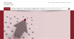 Desktop Screenshot of itsm-gmbh.de